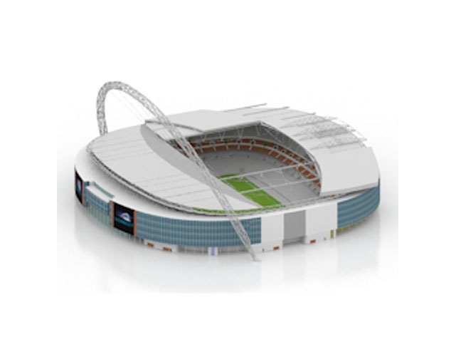 Free Stadium Wembley N65 3D model For Architecture 3Ds Max Model Download